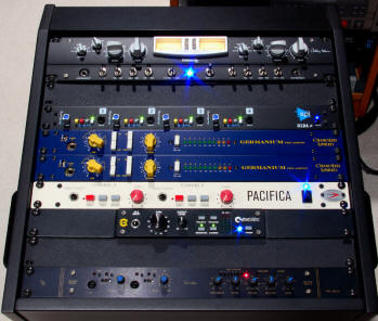 The Preamp Rack at DBAR Productions